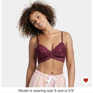 NWT lacey bralette